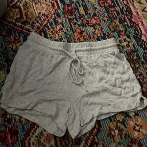 sleep shorts from target. SUPER comfy and flattering. size XS.